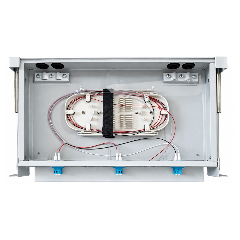CATVISION Patch Panel Unit LIU Fully Loaded Rack Mount Sliding LC/UPC (6F) view 3